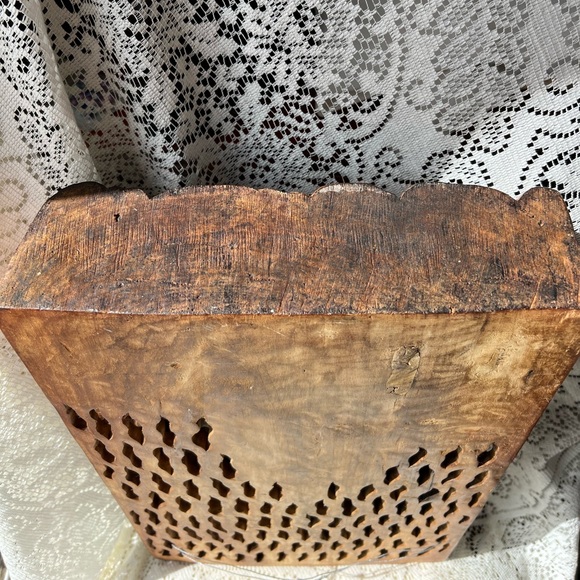 Vintage Balinese Carved Wood Sculptural Wall Panel Rama Sita - Picture 9 of 17